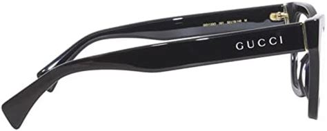 gucci gg1133o-001 black cat-eye women's eyeglasses|Gucci Logo GG1133O Eyeglasses .